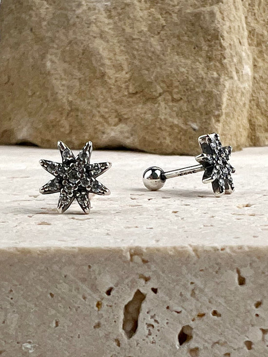 Octogone Stick Earrings (7 / PACK)