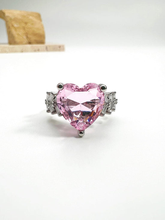 Coeur de fille Zircon Ring