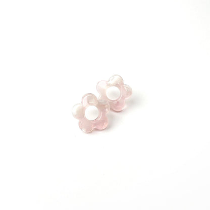 Hollow Flower Tiny Earrings Studs (7 / PACK)