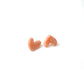 Love Heart Colorful Stud Earrings