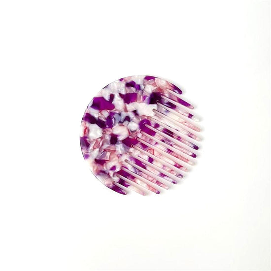 Acetate Circle Hair Comb  (7 / PACK)