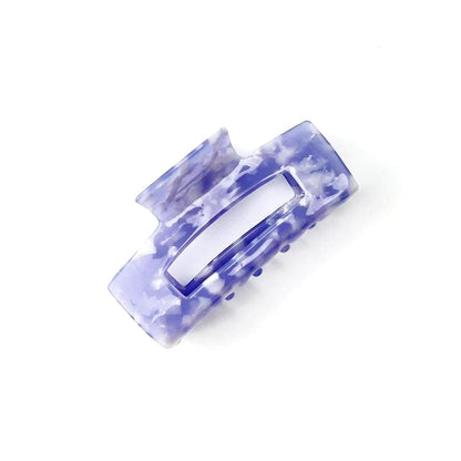 Simple retro hair claw clips
