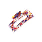 Simple retro hair claw clips